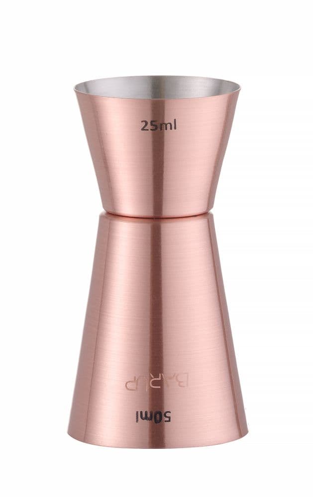 Jigger 25/50 ml - BarUp - Rézvörös - ⌀42x(H)86mm - 2