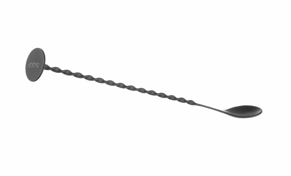 Rúdkanál zúgóval - BarUp - Fekete - 280x35mm - 3