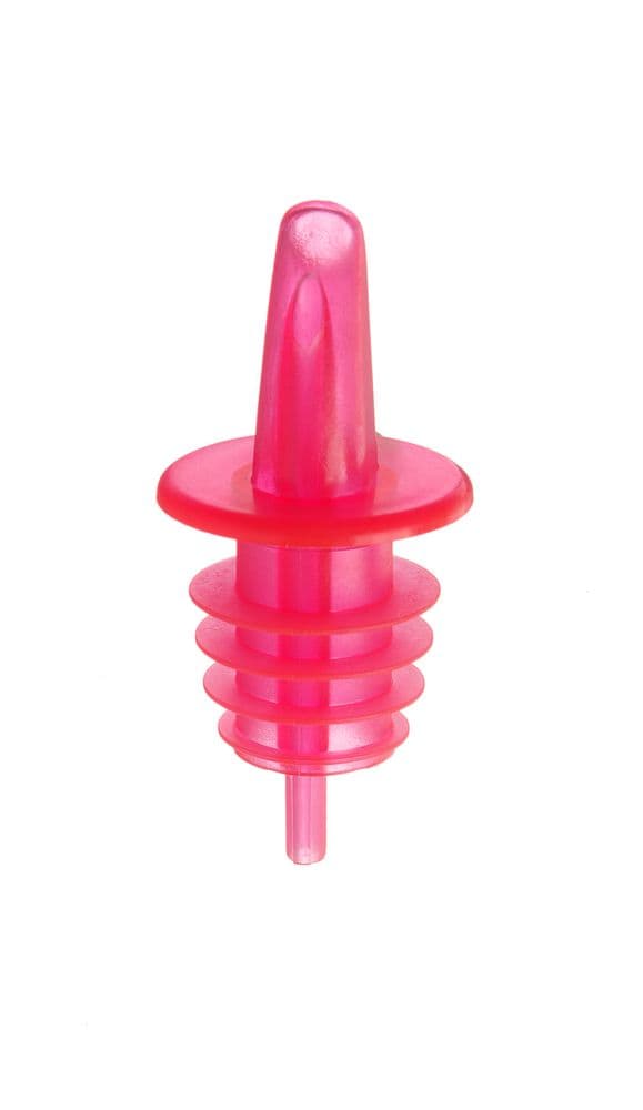 Szabad áramlású kiöntő - 6-os készlet - BarUp - 2 kék - 2 piros - 2 zöld - Piros - 6 db - 3