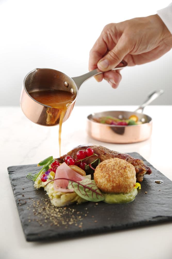 Apró nyeles lábas kiöntővel - 0,05L - ⌀50x(H)30mm - 3