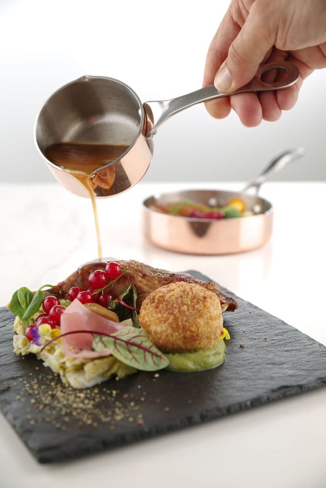 Apró nyeles lábas kiöntővel - 0,16L - ⌀75x(H)40mm - 3