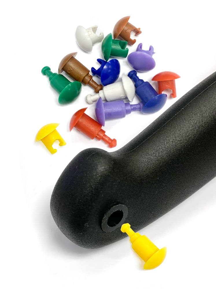 Pizzaszeletelő - Fekete - (L)230mm - 3