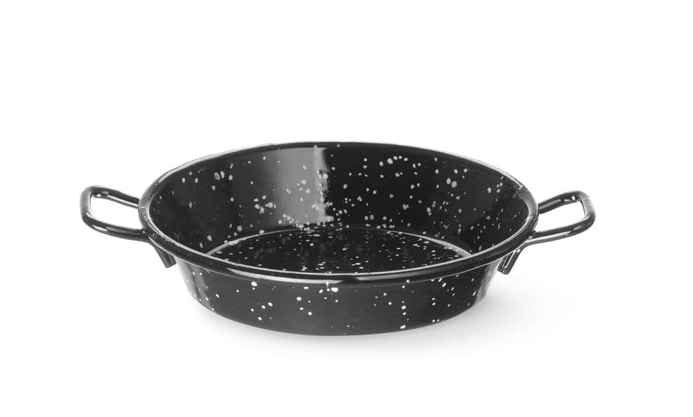 Zománcozott Paella serpenyő - ⌀100x(H)20mm