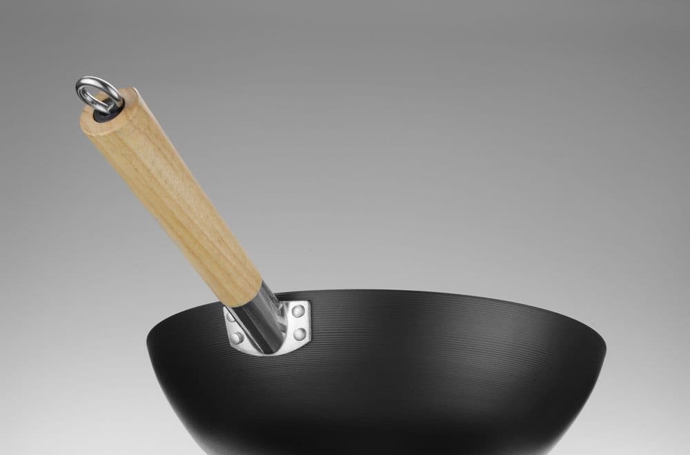 Wok fa fogantyúval - ⌀324x565mm - 5
