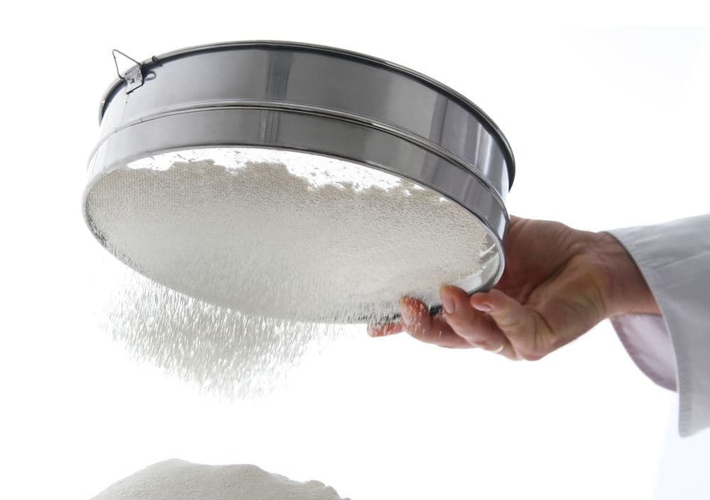 Liszt szita - liszthez és őrleményhez - ⌀250x(H)75mm