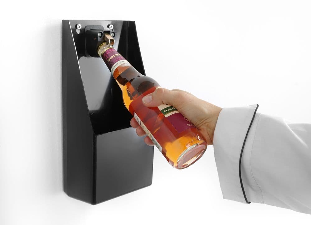 Üvegnyitó gyűjtődobozzal - BarUp - 135x70x(H)295mm - 2