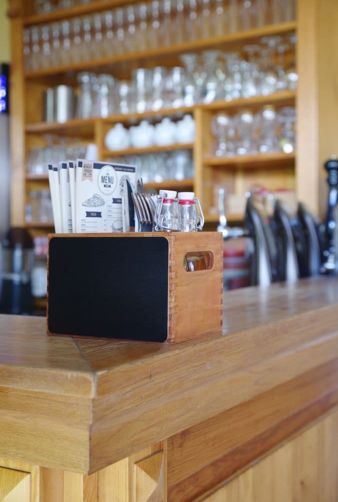 Menü és evőeszközdoboz - 210x150x(H)150mm - 3