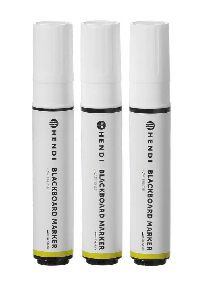 Tábla filctollak 15 mm - 3 fehér filctoll - 3