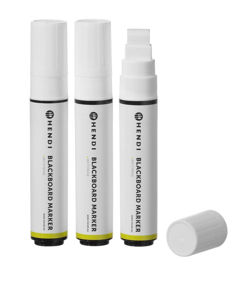 Tábla filctollak 15 mm - 3 fehér filctoll - 4