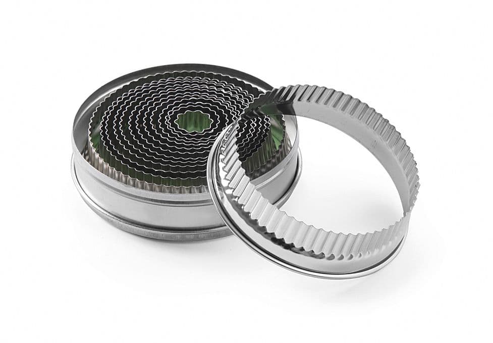 Kiszúró forma - recés szélű+ ø18-108 - (H)35mm