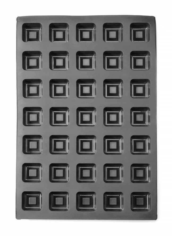 Szilikon négyzet alakú forma - 570x375x(H)25mm - Négyzet - 2