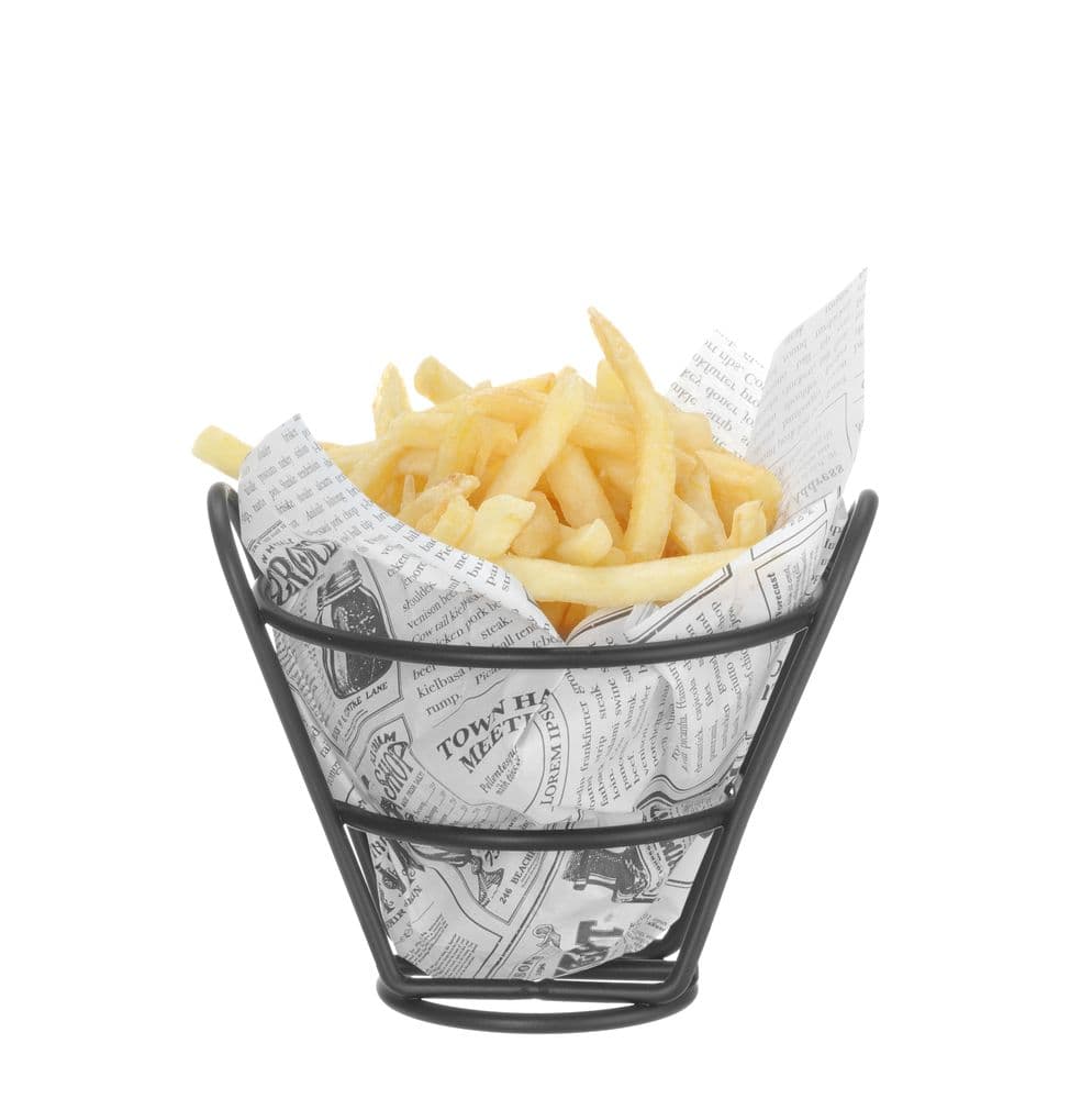 Zsírálló papír - Újságmintás - 500 db. - 200x250mm - 4