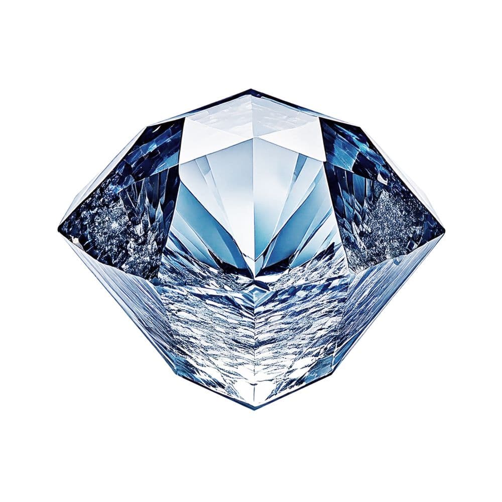 Jégkocka forma drágakő - BarUp - Kék - 2 db. - 190x105x(H)30mm - 4