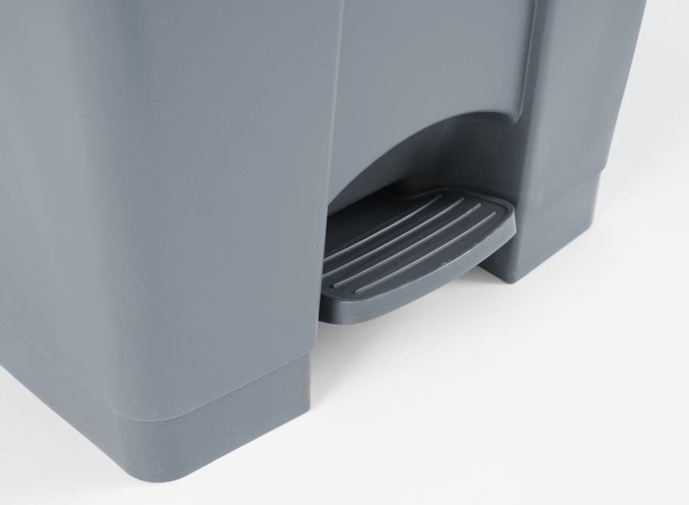 Pedáltartály - AmerBox - 68L - Világos szürke - 490x410x(H)660mm - 3
