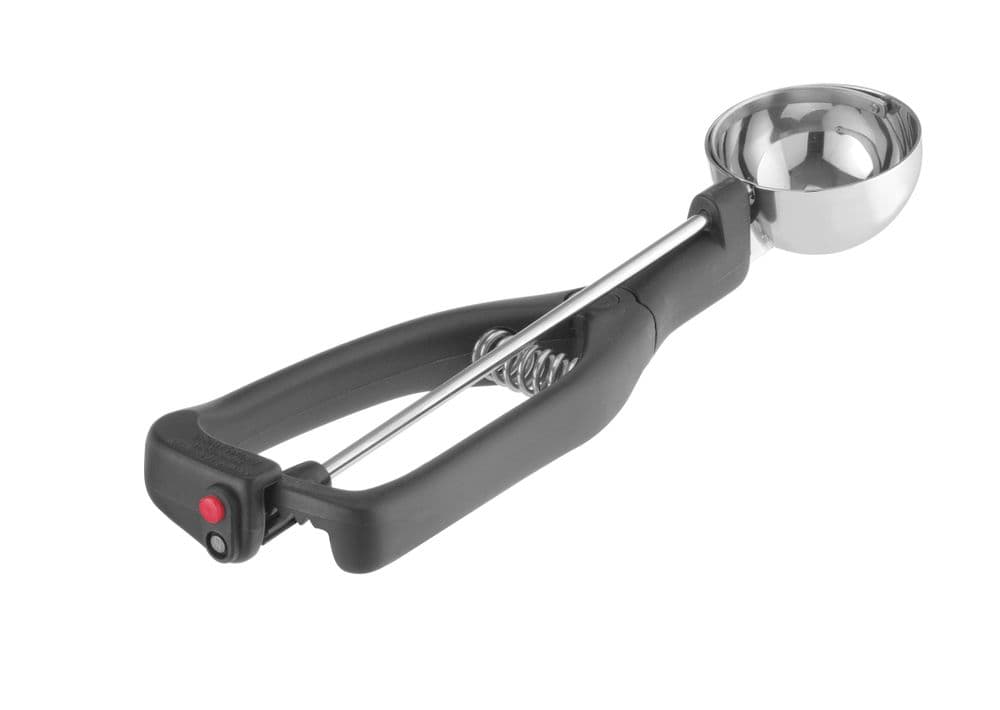 Fagylaltadagoló kanál balkezeseknek - Stöckel - 1/36 - Fekete - ⌀46x(H)mm - 3