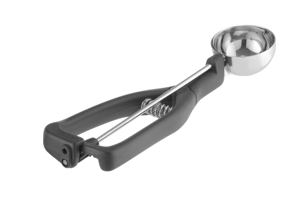 Fagylaltadagoló kanál balkezeseknek - Stöckel - 1/40 - Fekete - ⌀45x(H)mm - 3