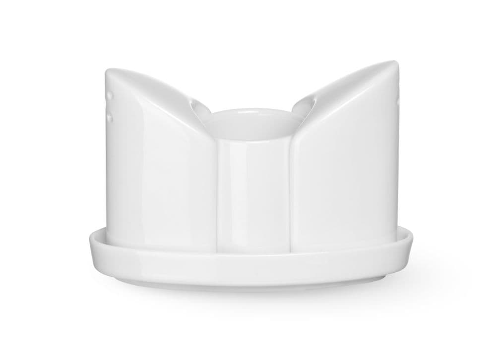 Fűszertartó készlet - bors - só  &  fogpiszkáló - 125x54x(H)90mm - 3