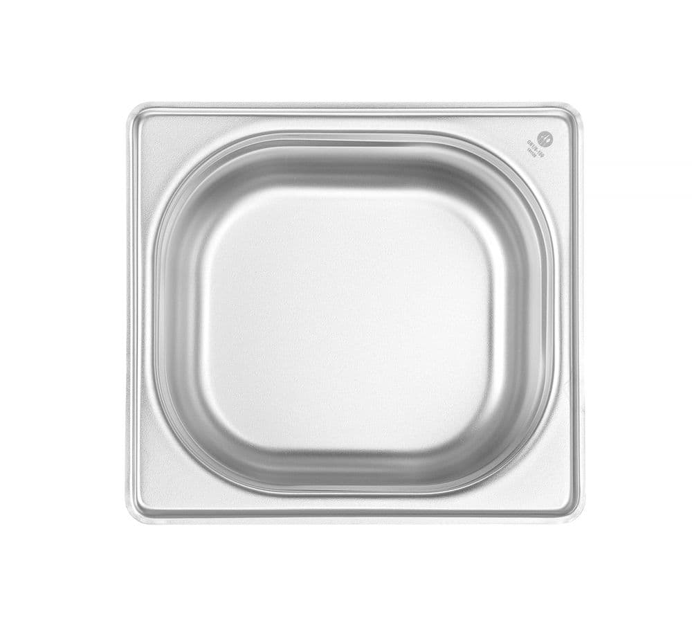 GN edény 1/6 - Budget Termékcsalád - GN 1/6 - 1,6L - 176x162x(H)100mm - 3