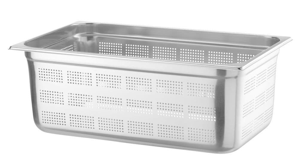 GN 1/1 perforált tartály - Profi Termékcsalád - GN 1/1 - 28L - (H)200mm - 2