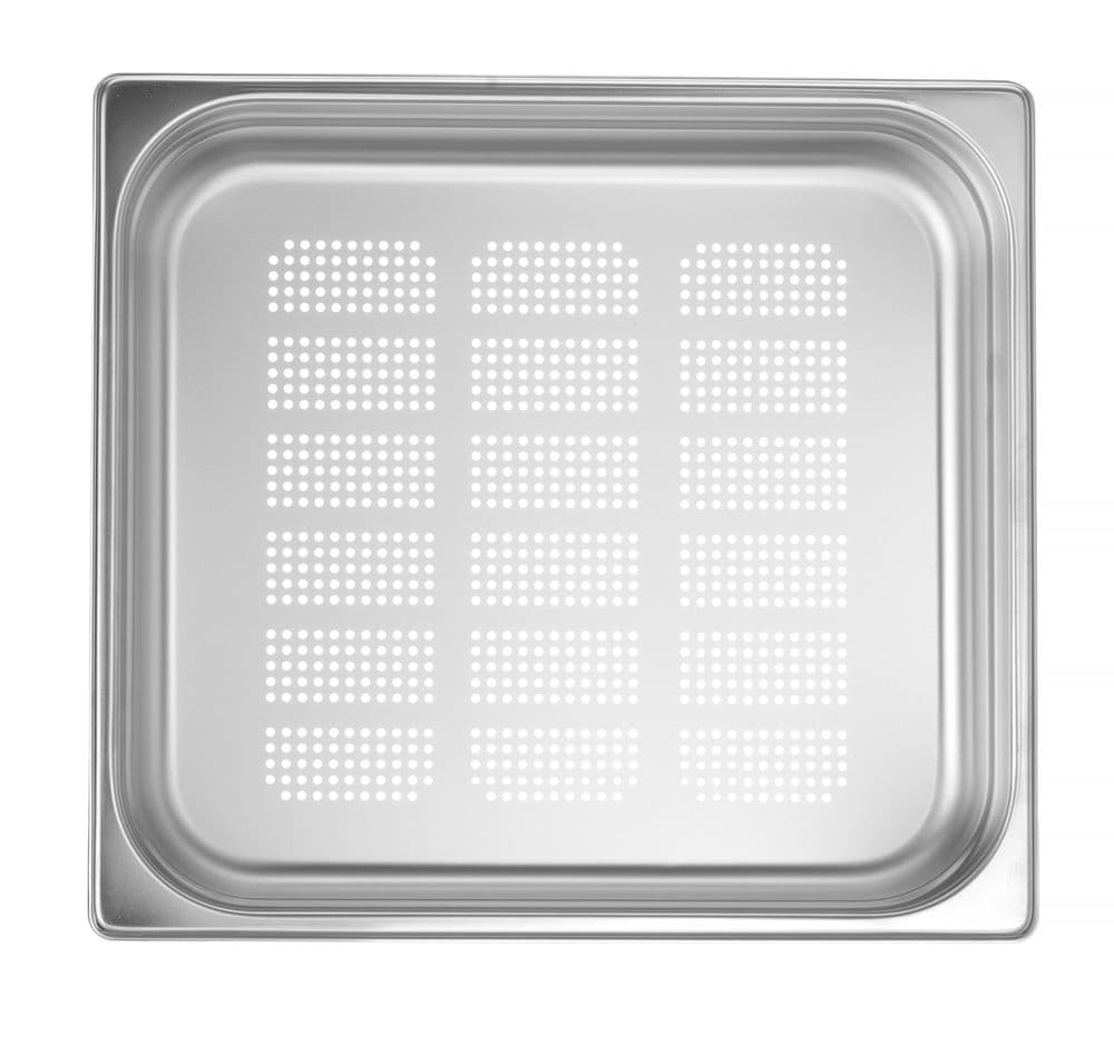 GN 2/3 perforált tartály - Profi Termékcsalád - GN 2/3 - 5,5L - (H)65mm - 3
