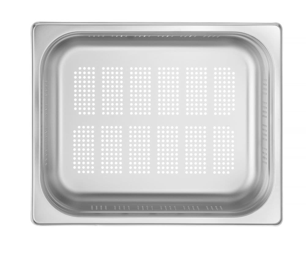 GN 1/2 perforált tartály - Profi Termékcsalád - GN 1/2 - 6,5L - (H)100mm - 3