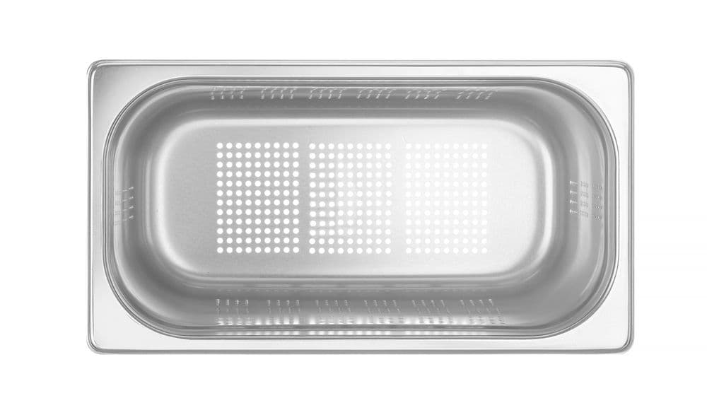 GN 1/3 perforált tartály - Profi Termékcsalád - GN 1/3 - 7,8L - (H)200mm - 3