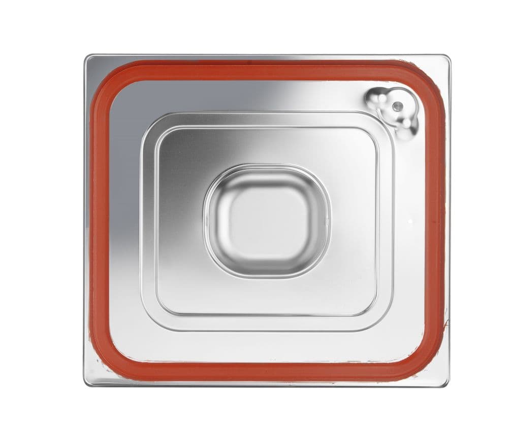 GN tető szilikon tömítéssel - Profi Termékcsalád - GN 2/3 - 354x325mm - 3