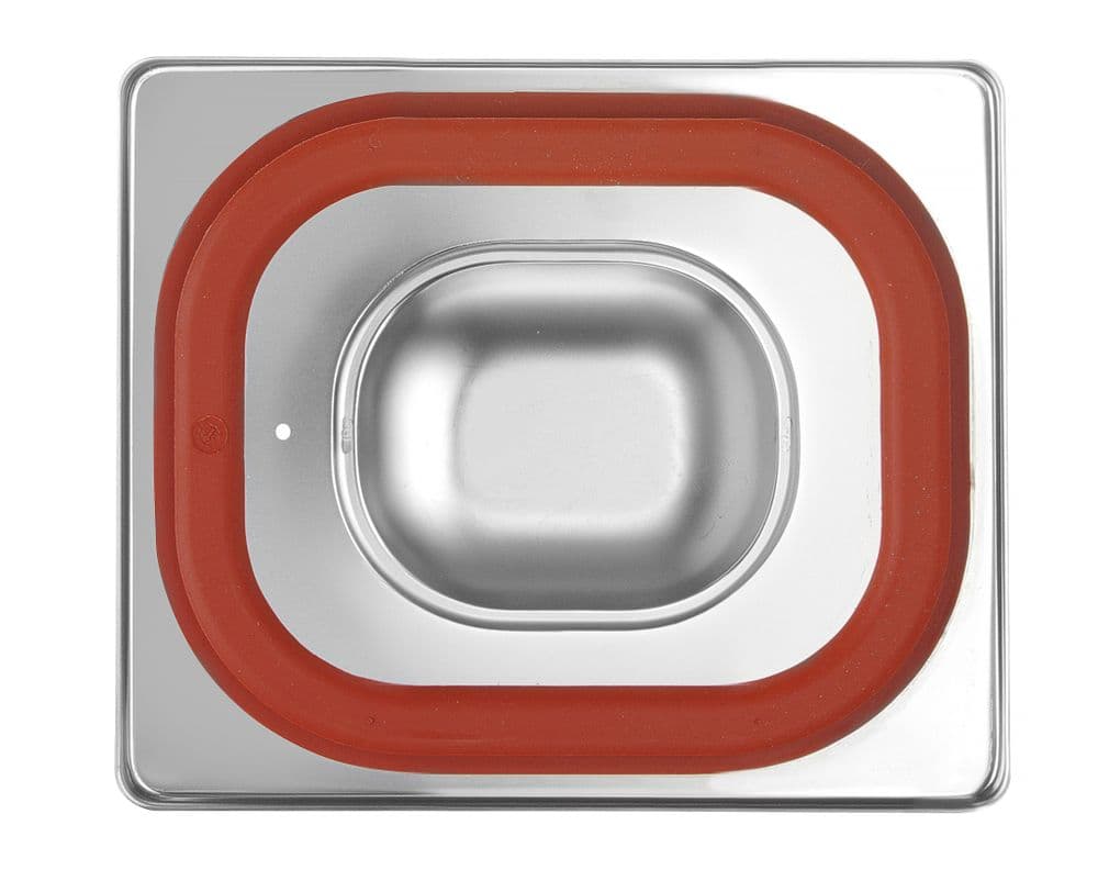 GN tető szilikon tömítéssel - Profi Termékcsalád - GN 1/6 - 176x162mm - 2