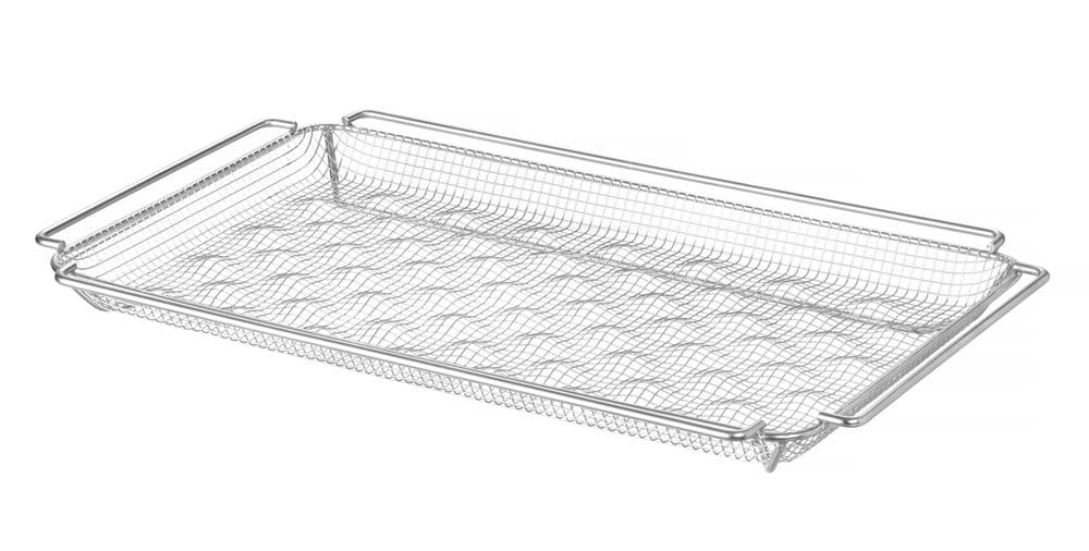 Sült burgonyasütő kosár - hullámos CONVECTOMAT FRY - GN 1/1 - 530x325x(H)40mm - 3