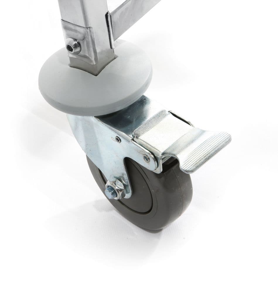 Tálcaszállító kocsi - 7 x GN 1/1 - 445x615x(H)945mm - 4