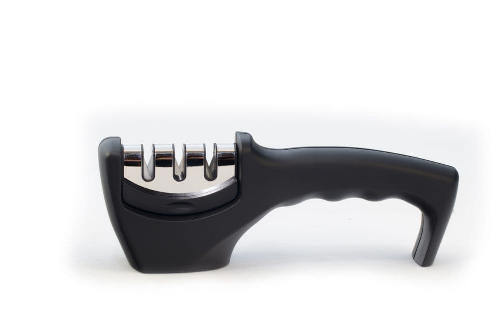 Késélező - Fekete - 200x46x(H)75mm - 2