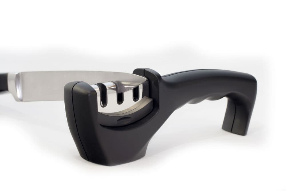 Késélező - Fekete - 200x46x(H)75mm - 4