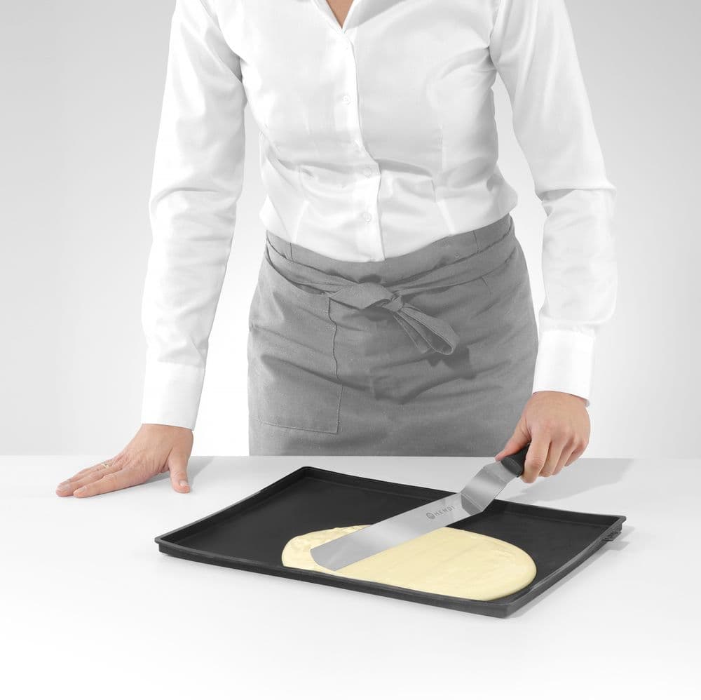 Spatula kés - Fekete - 37x390mm - 2