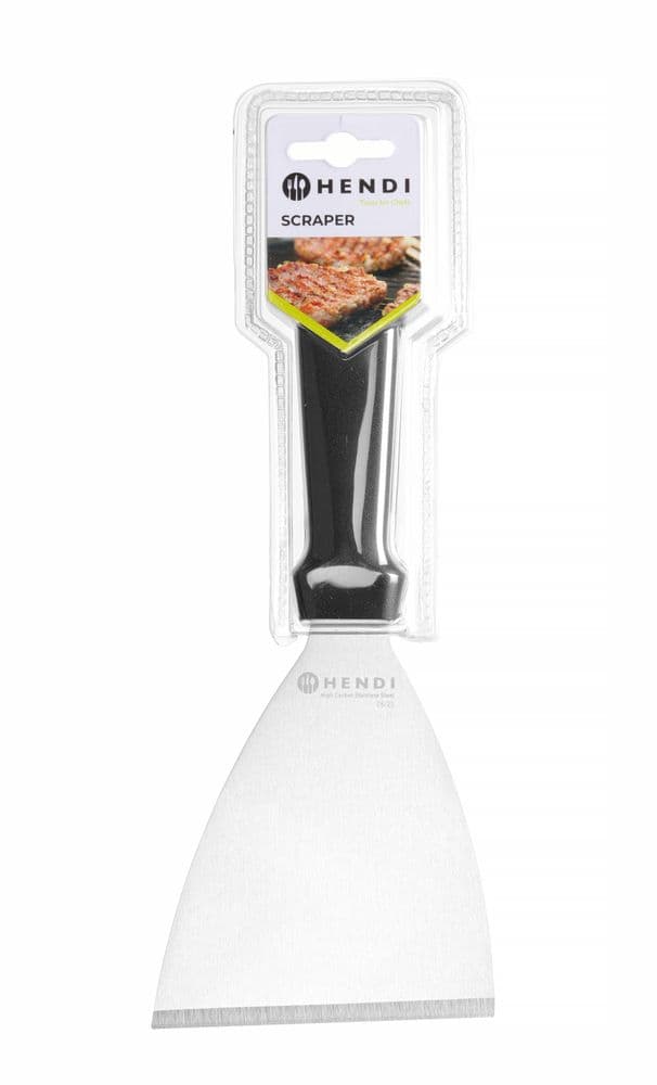 Kaparó spatula - Fekete - 265x102mm - 2