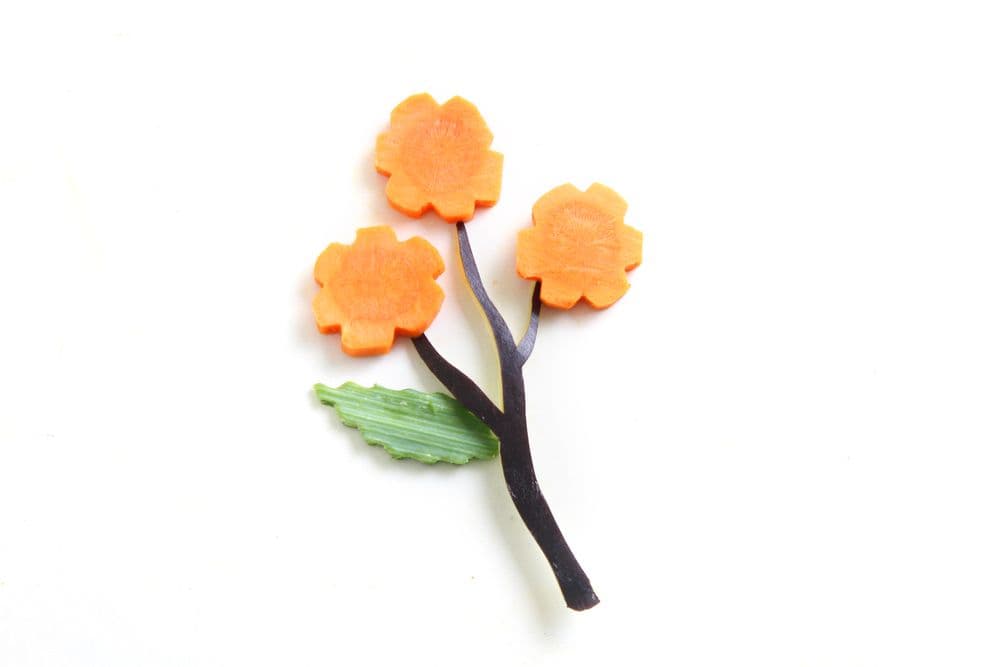 Vájó kés - Fekete - (L)155mm - 3