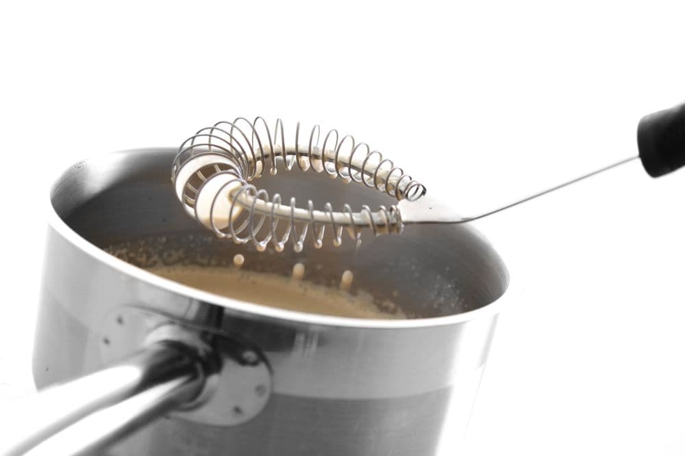 Kézi habverő - Fekete - (L)300mm - 3