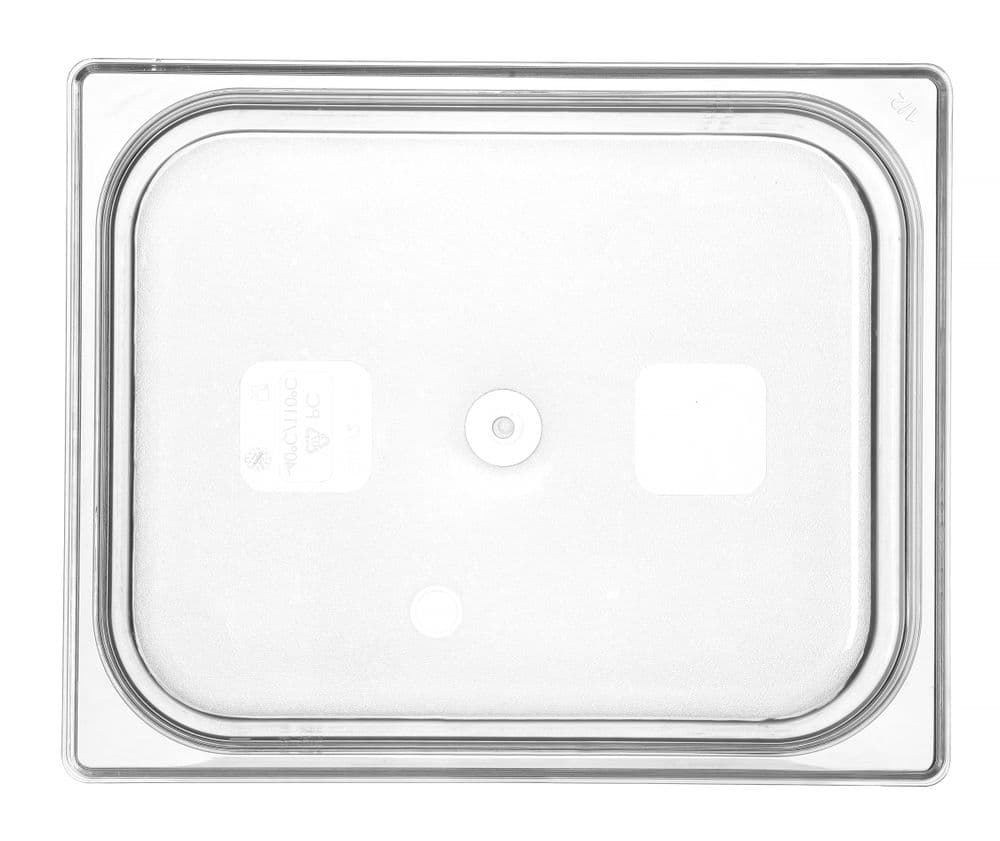 GN edény 1/2 - Profi Termékcsalád - GN 1/2 - 6,5L - Átlátszó - 325x265x(H)100mm - 3