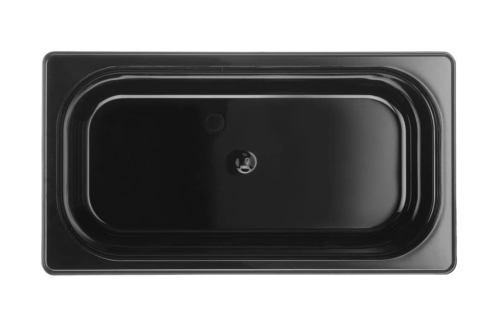 GN edény 1/3 - Profi Termékcsalád - GN 1/3 - 5,7L - Fekete - 325x176x(H)150mm - 3