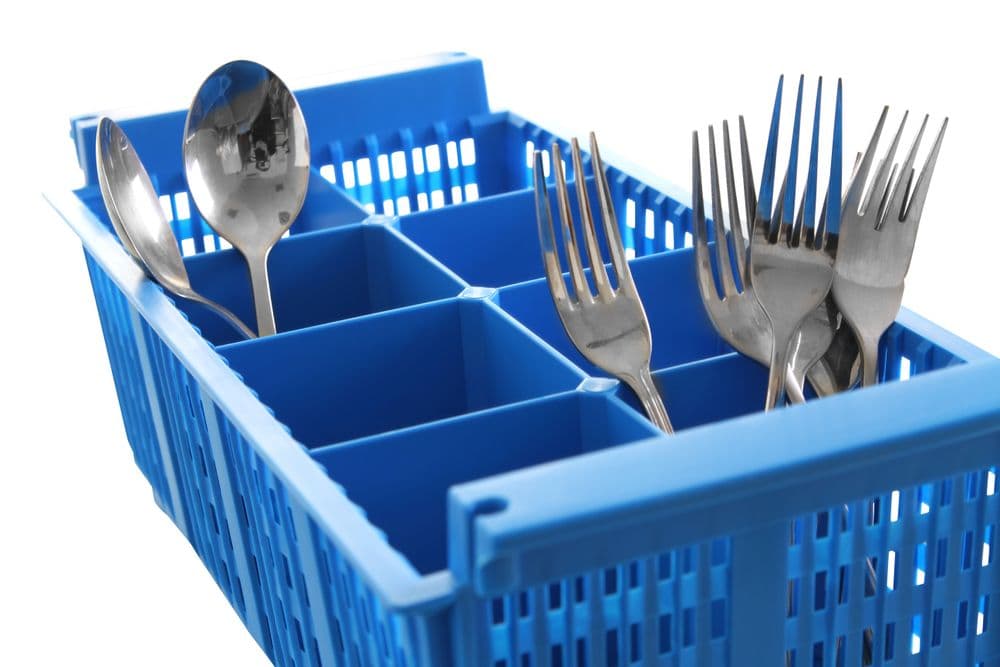 Evőeszköz kosár - 425x205x(H)150mm - 2