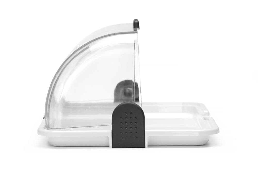 Bemutatótálca rolltop fedővel - 465x310x(H)190mm - 3