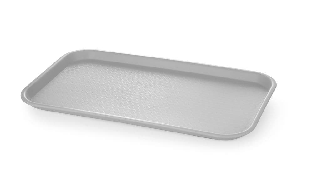 Polipropilén gyorsétel-tálca GN 1/1 - AmerBox - GN 1/1 - Világos szürke - 530x325x(H)20mm - 2