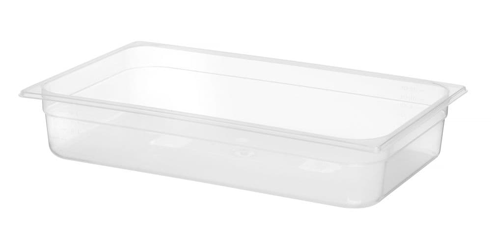 GN edény 1/1 - Profi Termékcsalád - GN 1/1 - 14L - Átlátszó - 530x325x(H)100mm - 2