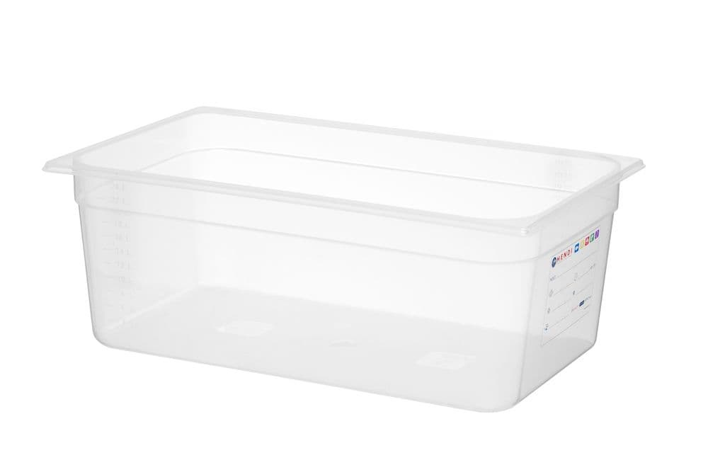 GN edény 1/1 - GN 1/1 - 28L - Átlátszó - 530x325x(H)200mm - 2