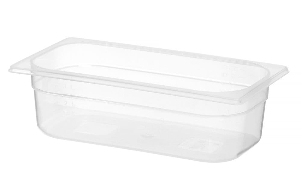 GN edény 1/3 - Profi Termékcsalád - GN 1/3 - 4L - Átlátszó - 325x176x(H)100mm - 2
