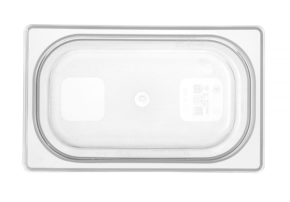 GN edény 1/4 - GN 1/4 - 2,8L - Átlátszó - 265x162x(H)100mm - 3