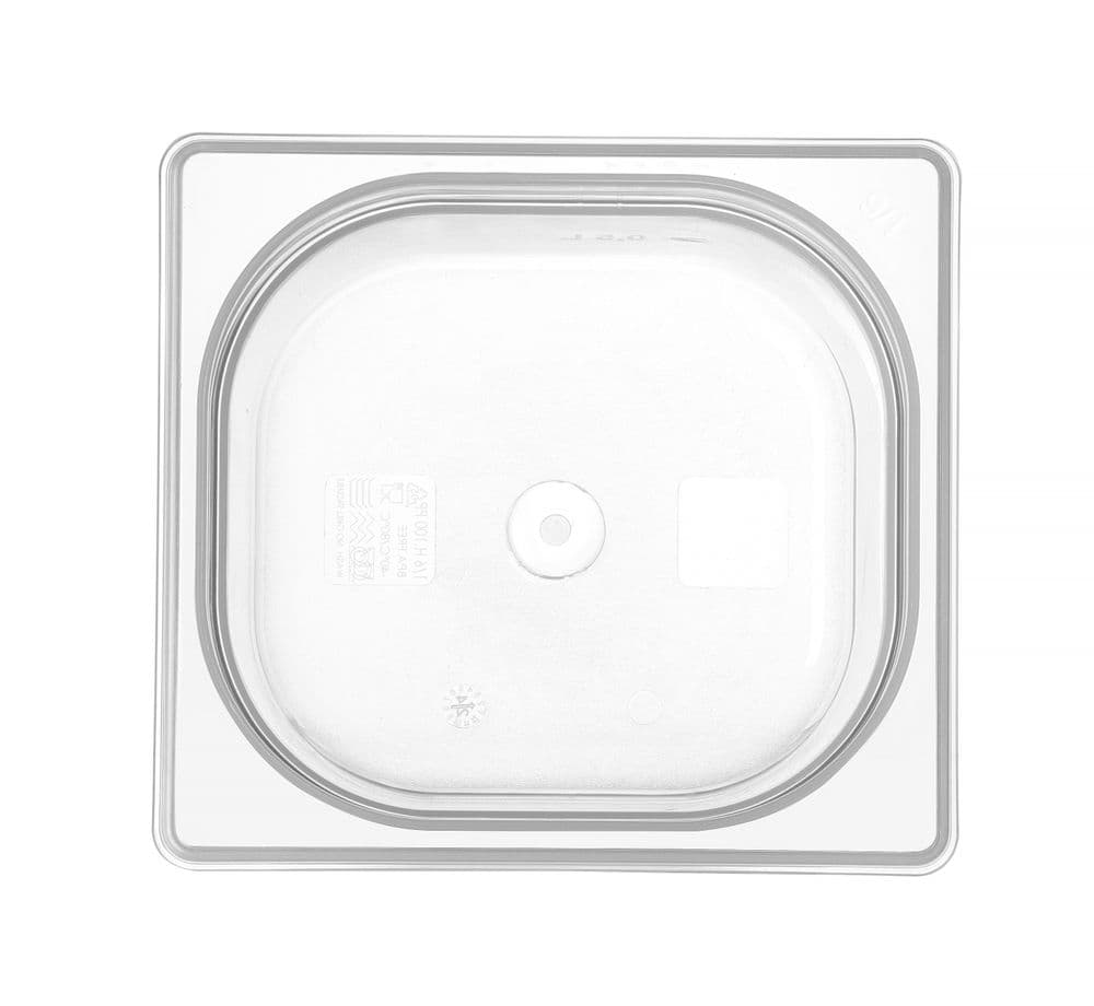 GN edény 1/6 - Profi Termékcsalád - GN 1/6 - 1,6L - Átlátszó - 176x162x(H)100mm - 4