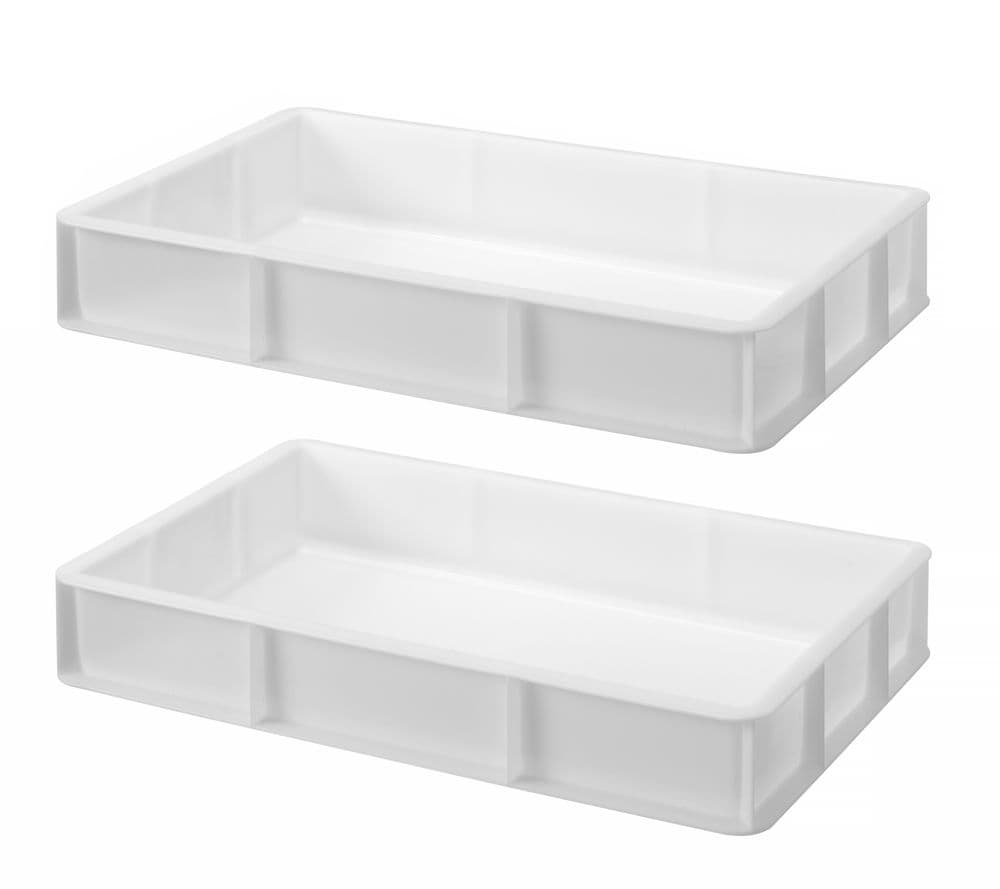 Pizza tésztadoboz GN1/1 - GN 1/1 - Fehér - 530x325x(H)90mm - 3