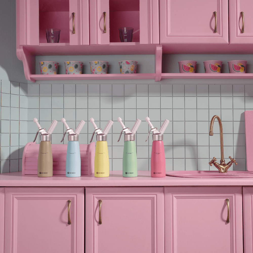 Habszifon habverő - 0,5L - Tópszín - ⌀80x(H)260mm - 4