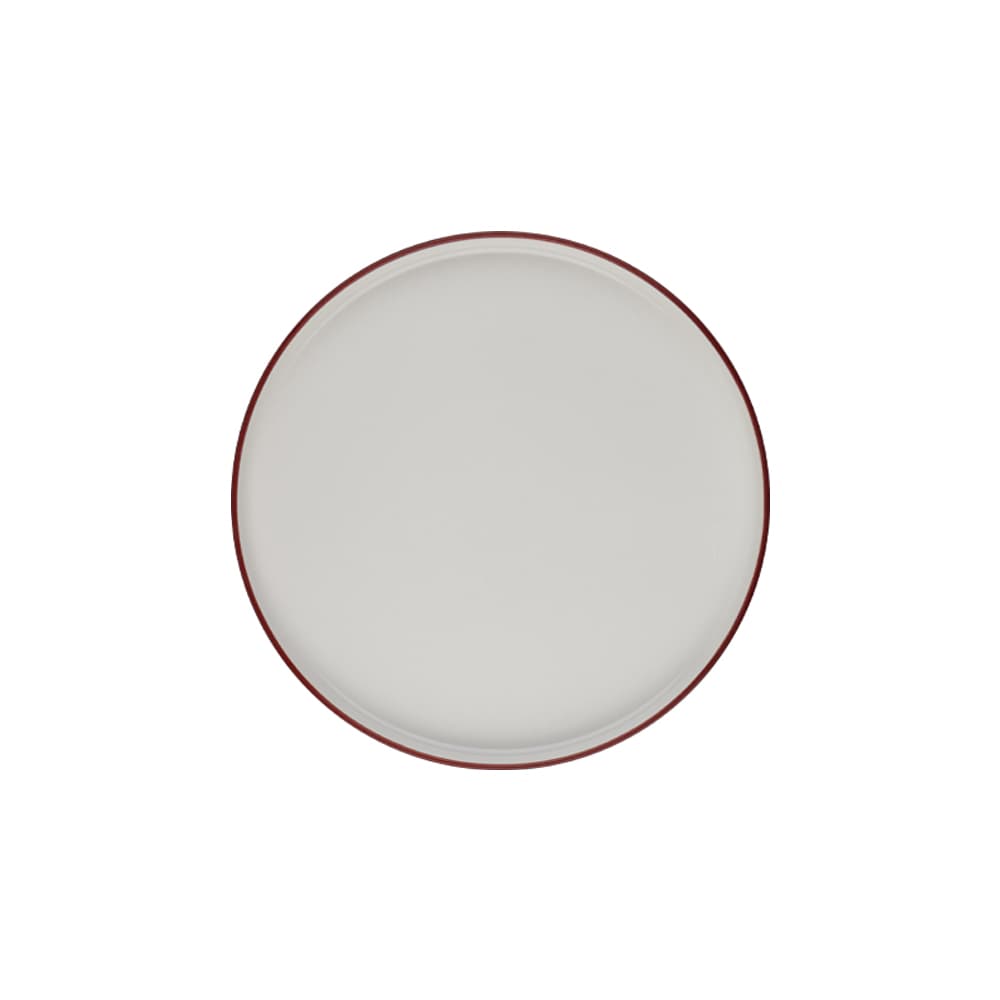 Modest Maroon Stolt Flat Plate 21 cm