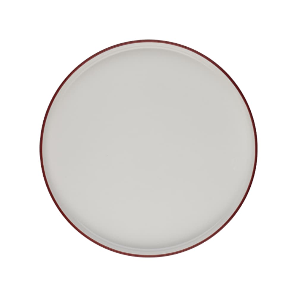 Modest Maroon Stolt Flat Plate 28 cm